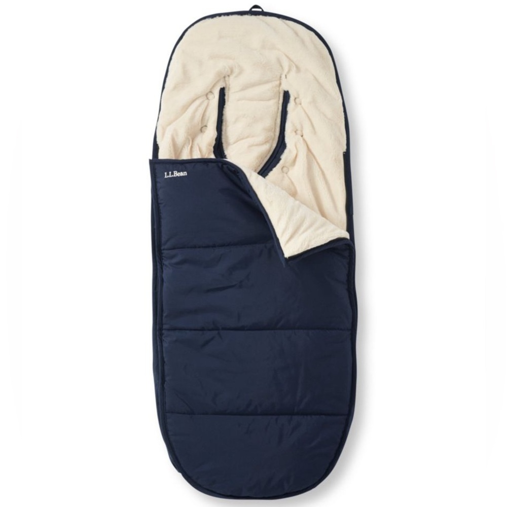 L.L. Bean Navy Blue Stroller Bunting